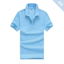 Load image into Gallery viewer, Fashion Men's Clothing Solid Classic Shirts Casual Tops Tees 15 colors