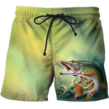 Load image into Gallery viewer, Fish 3 d printing Mens Swim Shorts Surf Wear Board Shorts 2018 Summer Swimsuit Boardshorts Trunks Short size s-6xl