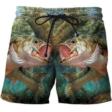 Load image into Gallery viewer, Fish 3 d printing Mens Swim Shorts Surf Wear Board Shorts 2018 Summer Swimsuit Boardshorts Trunks Short size s-6xl