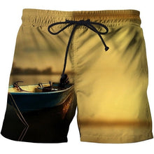 Load image into Gallery viewer, Fish 3 d printing Mens Swim Shorts Surf Wear Board Shorts 2018 Summer Swimsuit Boardshorts Trunks Short size s-6xl