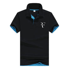 Load image into Gallery viewer, summer fashion Roger Federer perfect logo printed polo RF New men high quality social Polo shirts Polo Shirt for women and mens'