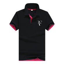 Load image into Gallery viewer, summer fashion Roger Federer perfect logo printed polo RF New men high quality social Polo shirts Polo Shirt for women and mens'