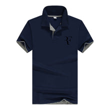 Load image into Gallery viewer, summer fashion Roger Federer perfect logo printed polo RF New men high quality social Polo shirts Polo Shirt for women and mens'