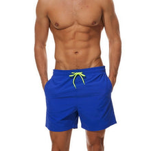 Load image into Gallery viewer, Laamei Men Beach Short Summer Board Shorts Swimwear Short Briefs Male Breathable Elastic Waist Short Masculino Plus Size 3XL