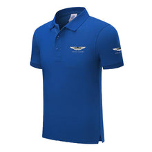 Load image into Gallery viewer, Design Brand Aston Martin Logo Custom Men and women Polo Shirts Plus Size Polo Shirt Men Clothing
